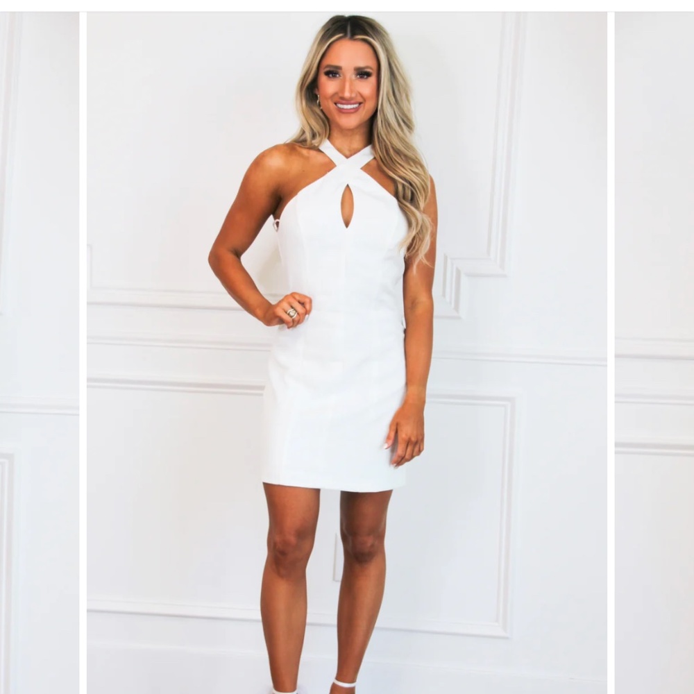 Bella & Bloom Boutique Adrianna High Neck Dress
